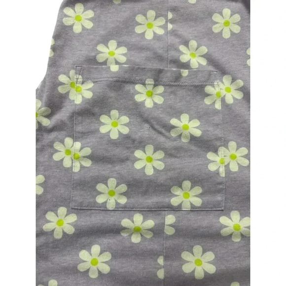 Wonder Nation Girls Purple Daisy Print Dress w/ Pockets Size XL 18 - Picture 5 of 7